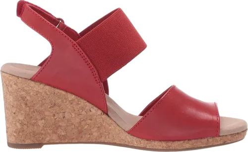 Vista 6 de Clarks Lafley Lily - Sandalias de cuña para mujer, Multi color, 5