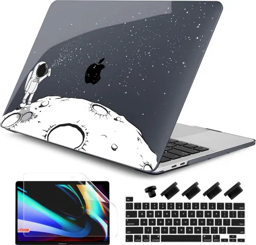 Vista 8 de Funda compatible con MacBook Pro de 13 pulgadas 2024 2023-2020 versión A2338 M2/M1 A2251 A2289 con pantalla Retina y Touch ID, carcasa rígida