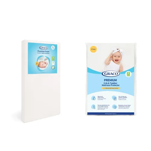 Vista 15 de Graco, Colchón Premium de espuma para cuna y cama infantil