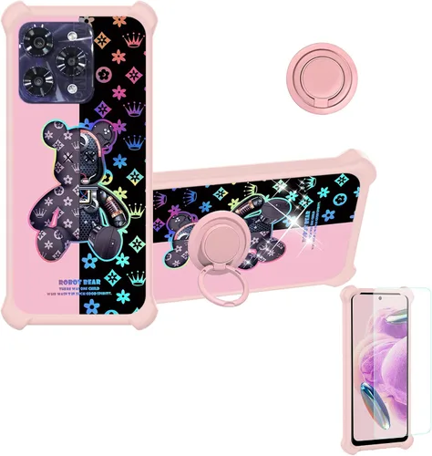 Vista 26 de jioeuinly Funda para Tecno Spark Go 2025 Compatible con Tecno Spark Go 1 / GO 1S / Pop 9 4G Funda de Teléfono Cubierta