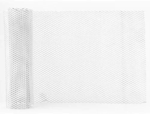 Vista 3 de Durable Aluminium Alloy Car Grille for Universal Fit Prevents Destruction for Vehicle Interior, Silver 40 x 13 Inches