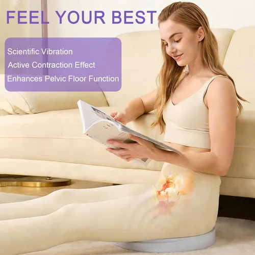 Vista 6 de Ejercitador de suelo pélvico, entrenador Kegel para mujeres y hombres, fortalecedor muscular pélvico ajustable para control de vejiga