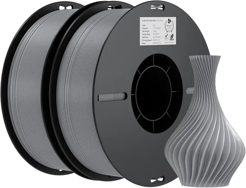 Vista 11 de Creality Filamento PLA de 0.069 pulgadas, paquete de 26.5 lbs, filamento de impresora 3D de alta precisión +/-0.001 in, extrusión consistente
