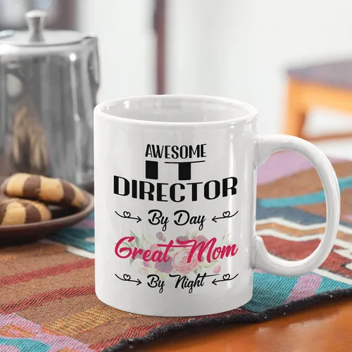 Vista 189 de Mother's Day Gift From Daughter, Son To Mom 11oz, 15oz White Ceramic Mug - Gis Manager