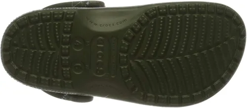 Vista 4 de Crocs Zuecos de camuflaje clásicos unisex para adultos