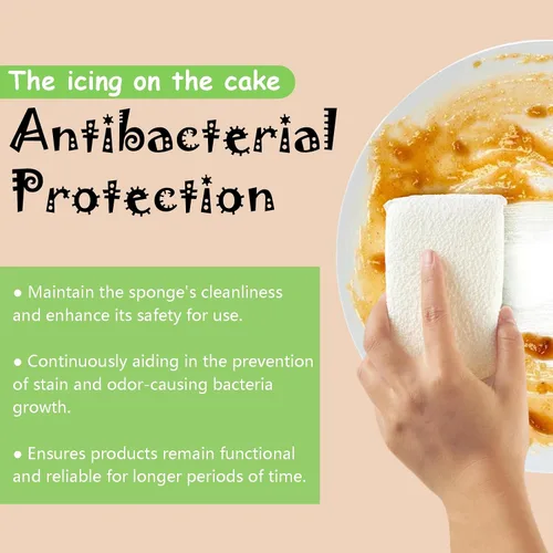 Vista 7 de Practical Matter - Esponja de cocina multiusos de fibra de algodón orgánico para lavar platos y limpiar todas las superficies, exfoliante duradero