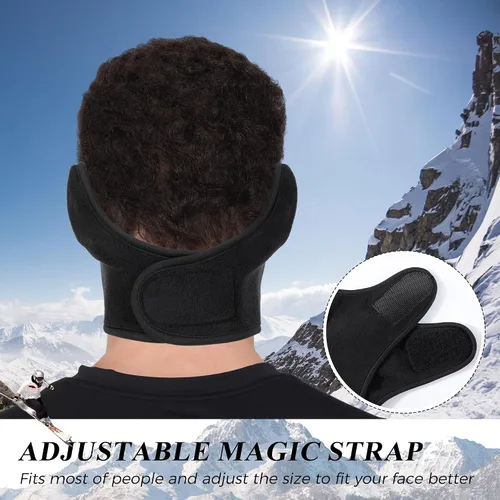 Vista 2 de WTACTFUL Balaclava Half Face Mask - Windproof, Breathable & Thermal Protection for Men & Women - for Winter Sports & Outdoors