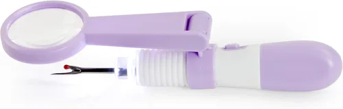 Vista 3 de Dritz Destripador de costura LED ampliado, morado