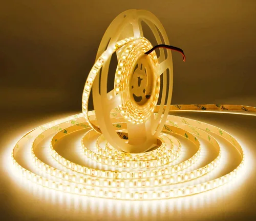 Vista 18 de Tira de luces LED, DC12V 5m/16.4ft regulable SMD 5730 (5630 actualizado) Super brillante 600LEDs 28000LM tira de luces LED no impermeable, 2 veces