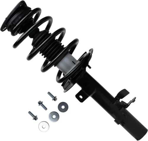 Vista 4 de Detroit Axle - Kit de 4 puntales para Ford Escape 2014-2019, 2 amortiguadores traseros ensamblaje 2 puntales delanteros y resortes helicoidales 2015