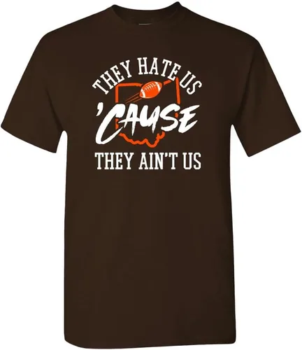 Vista 15 de Xtreme Apparrel They Hate Us 'Cause They Ain't Us Men's T-Shirt for Football Fans Arizona - Camisa negra