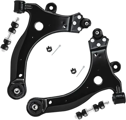 Vista 87 de Detroit Axle - Ejes de eje CV delantero izquierdo y derecho + Reemplazo de juntas esféricas de brazos de control inferiores delanteros para Ford