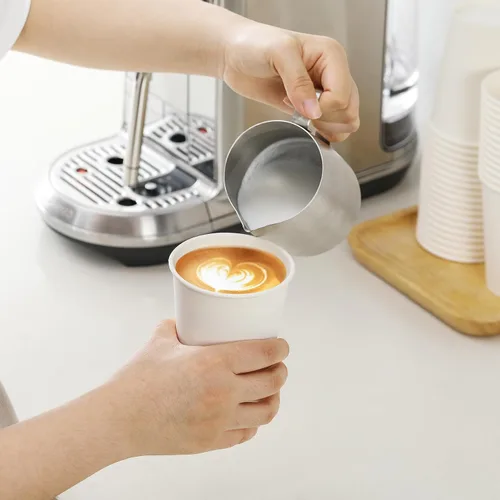 Vista 5 de AOZITA Paquete de 84 tazas de café de 12 onzas, tazas de papel desechables, tazas para bebidas frías o calientes para agua, zumo, café o té