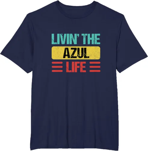 Vista 49 de Camiseta Azul Name, Negro