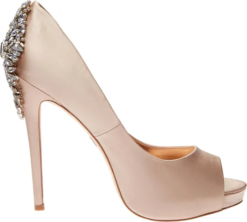 Vista 6 de Badgley Mischka Kiara - Zapatos de tacón de plataforma para mujer, Rosado