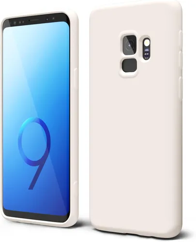 Vista 468 de oakxco Funda para teléfono Samsung Galaxy S8 de silicona líquida, delgada y fina de gel de goma suave TPU cubierta protectora simple llana