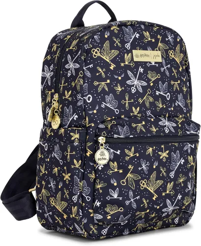 Vista 2 de JuJuJuBe - Mochila ligera a media pierna, elegante mochila pequeña para pañales, mochila pequeña para mujer, mochila escolar, mini mochila unisex