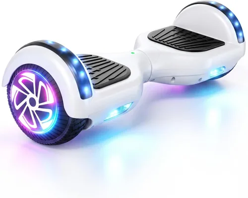 Vista 14 de LIEAGLE Hoverboard, All-Terrain Self-Balancing Scooter All Age Groups 01—6.5" Negro