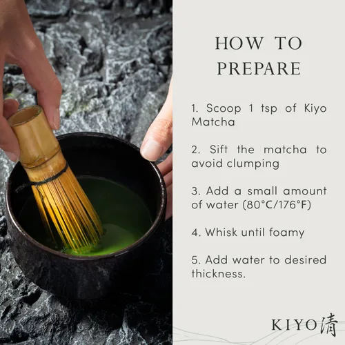 Vista 6 de Kiyo Matcha Grado Clásico Hatsumukashi Ceremonial Uji Matcha - Polvo de Té Verde Matcha Ceremonial de Primera Cosecha Japonesa Pura de Uji, Japón