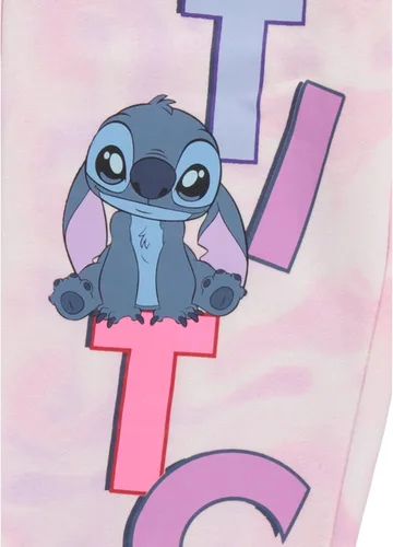 Vista 7 de Disney Lilo and Stitch - Pantalones deportivos para niñas con Minnie Mouse y princesas Disney, tallas 4-16 para niñas pequeñas y grandes