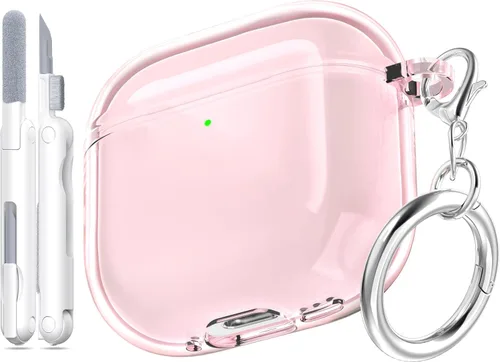 Vista 54 de for Airpod Case with Cleaner Kit, Crystal Clear Cover A4-transparente