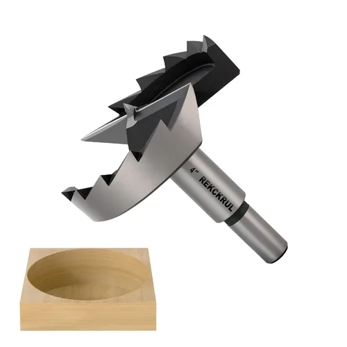 Vista 27 de Broca Forstner de 3 pulgadas, broca Forstner de 3 pulgadas para carpintería, cortador de bisagra para madera dura, madera contrachapada, plástico