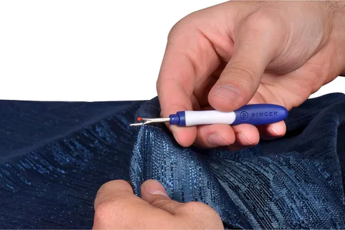 Vista 9 de SINGER Comfort Grip - Juego de rasquetas de costura, tapa de seguridad