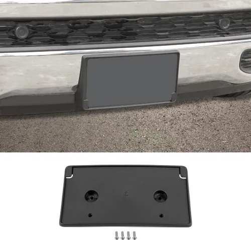 Vista 9 de Voodonala para Dodge RAM 1500 2013-2018 y 2019-2024 Classic Soporte de Placa de Matrícula Delantera Kits de Montaje de Matrícula Delantera