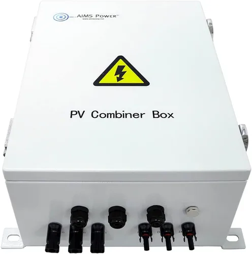 Vista 4 de AIMS 3 String Solar Array Combiner Box 60A 200 V 3 entradas 10KW precableado