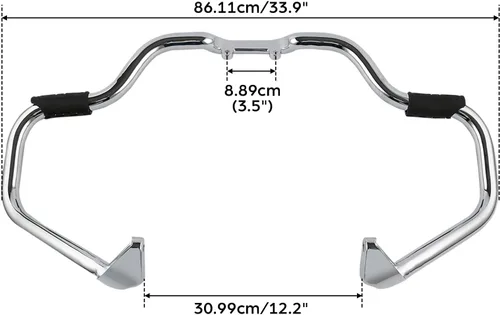 Vista 4 de TCT-MOTORPARTS Soporte de barra de choque de carretera para Indian 2014-2024 Chieftain; Chief Dark Horse 2017-2020 Springfield Chieftain