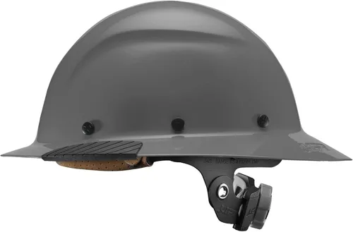 Vista 10 de Lift Dax - Casco de seguridad de ala completa de resina de fibra, suspensión de 6 puntos