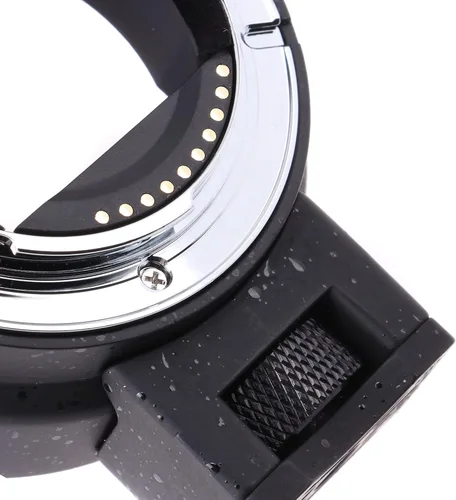 Vista 6 de Fotga Adaptador de montaje de lente de enfoque automático para control electrónico de apariencia EF-NEX para Canon EF EF-S lente compatible con Sony
