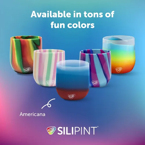 Vista 7 de Silipint - Copa de vino de silicona sin tallo de 12 onzas - Libre de BPA, irrompible, no tóxica, apta para lavavajillas, copa de vino irrompible