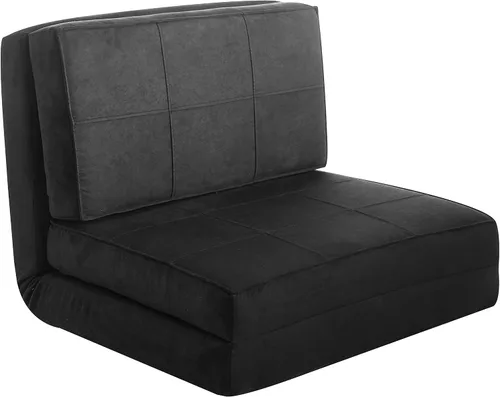 Vista 5 de Urban Lifestyle Ultra Suede - Silla abatible convertible, color verde azulado