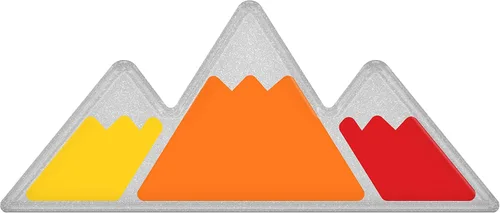 Vista 36 de Insignia tricolor - Compatible con Toy Taco, Tun y 4Run Negro con escala de grises TRI