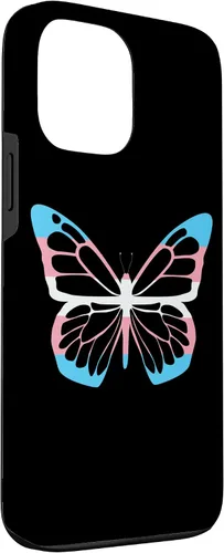 Vista 3 de Funda para iPhone 13 Pro Max Transgénero Mariposa Igualdad Transexual Bandera Trans Pride