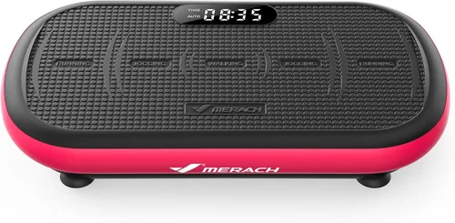 Vista 11 de MERACH - Máquina de plataforma vibratoria para ejercicio, capacidad de 440 libras, Bluetooth y pedal de silicona, estimula la grasa profunda