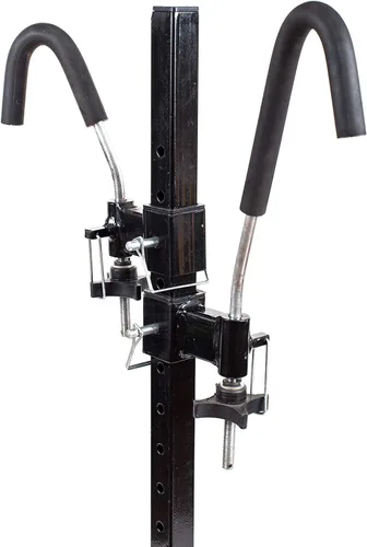 Vista 3 de MaxxHaul Soporte de plataforma para 2 bicicletas, solo receptor de 2 pulgadas, capacidad de 75 libras, compatible con bicicletas eléctricas