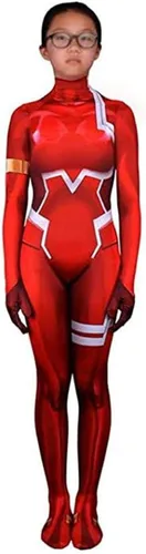 Vista 3 de HBMaida Darling in The FRANXX 02 Zero Two Body Tights Zentai Disfraz de cosplay para adultos y niños estilo 3D