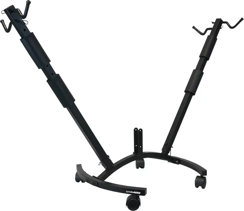 Vista 3 de Let's Go Aero V-Tree™-2 Soporte de almacenamiento móvil para dos bicicletas para el hogar, el garaje y la oficina (modelo B01618)