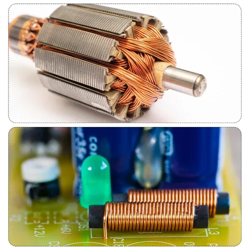 Vista 6 de MECCANIXITY - Alambre magnético de calibre 46 AWG - 0.04mm Hilo de cobre esmaltado - Bobina de alambre magnético de 14669 pies (4471m) - 50g Grado F