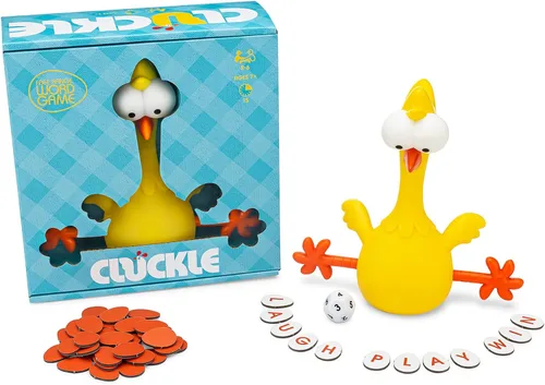 Vista 2 de Big G Creative: Cluckle Free Range - Juego de palabras para 2 a 6 jugadores, a partir de 7 años, 15 minutos, multicolor