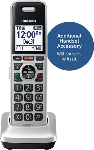 Vista 2 de Panasonic Accesorio de teléfono inalámbrico compatible con sistemas telefónicos inalámbricos de la serie KX-TGF97x - KX-TGFA97S