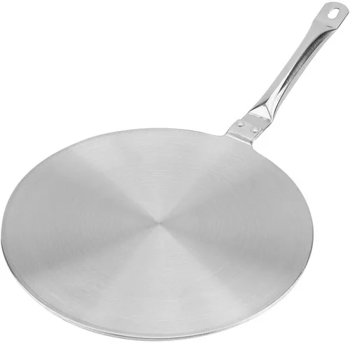 Vista 6 de Difusor de placa de inducción de acero inoxidable - Distribuidor de calor de 20/9.4 in para cocinas de gas/eléctricas