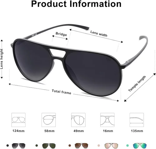 Vista 4 de SOJOS Trendy Sunglasses for Women and Men 2023
