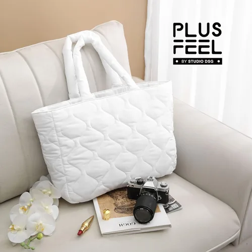 Vista 2 de Bolsa grande acolchada para mujer, bolsa acolchada y acolchada