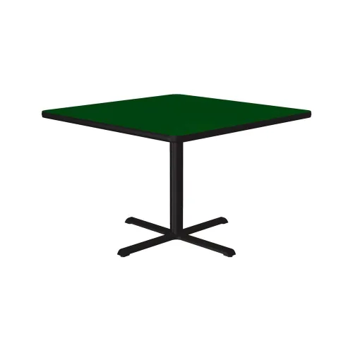 Vista 24 de Correll - Mesa cuadrada de pub de 24 pulgadas, mesa de cóctel de comedor de 29 pulgadas de alto, parte superior laminada de alta presión de granito