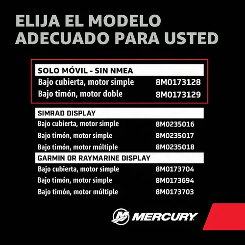 Vista 3 de MERCURY Marine SmartCraft Connect Mobile - Outboard Connected Boat Engine System