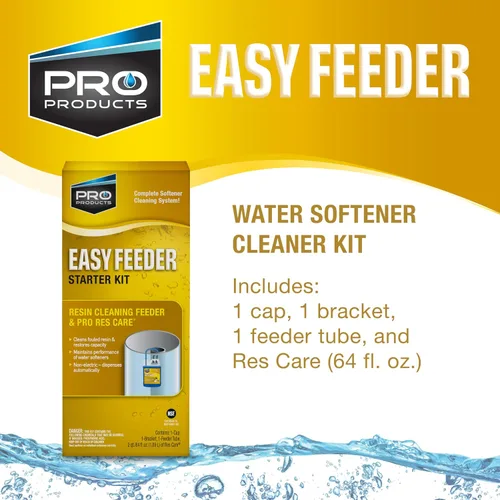 Vista 2 de ResCare RK11K Easy Feeder kit de principiantes, sistema no eléctrico, extiende la vida del agua, suavizador de agua
