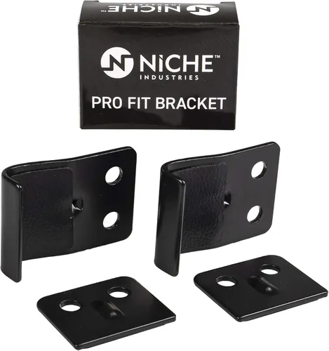 Vista 3 de NICHE Blue Offroad - Juego de espejo retrovisor lateral para vehículo utilitario lateral x lateral UTV con barra de jaula antivuelco Pro-Fit For